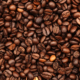 Close up of coffee beans